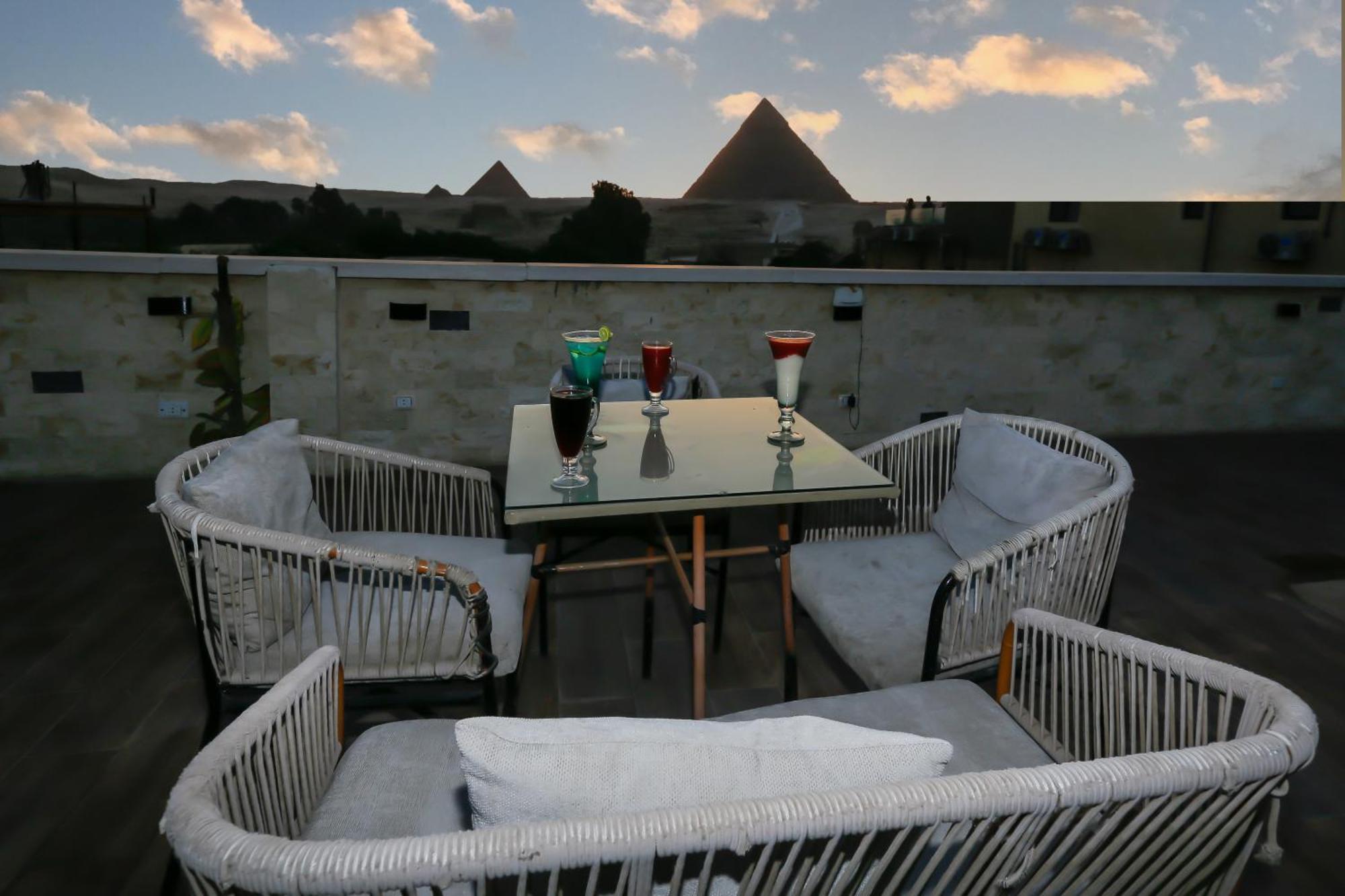 Pyramids Glory Inn Kafret el-Gabal Exterior foto